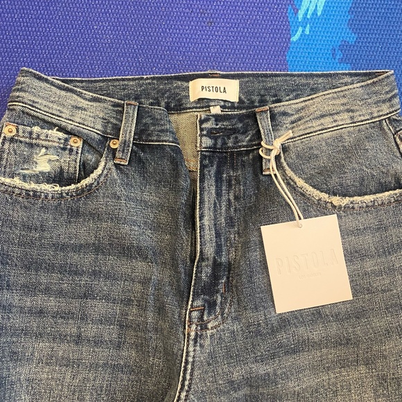 Pistola Blue Flare & Wide Leg Jeans - Picture 5 of 7